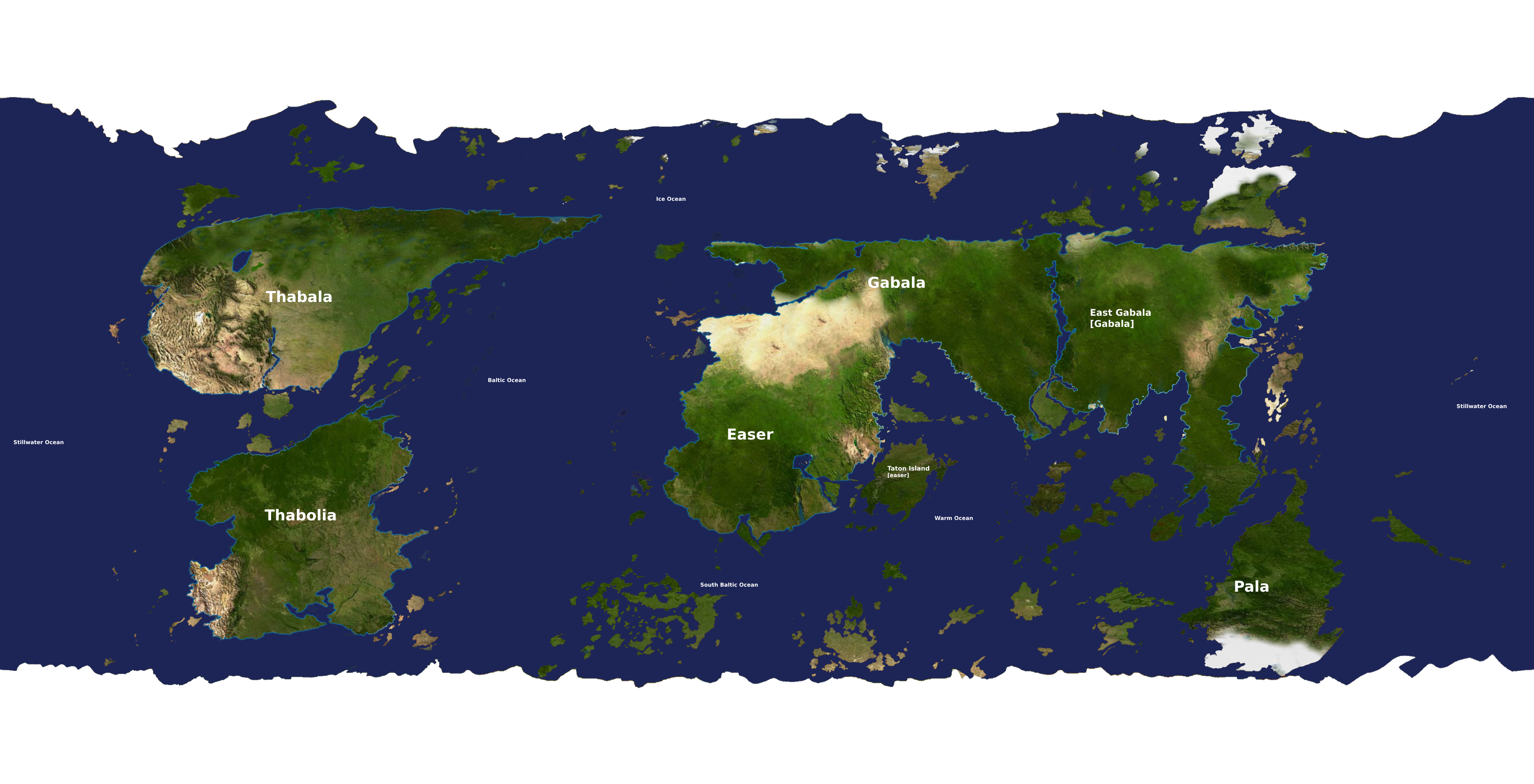 Map of Gobolia showing Thabala